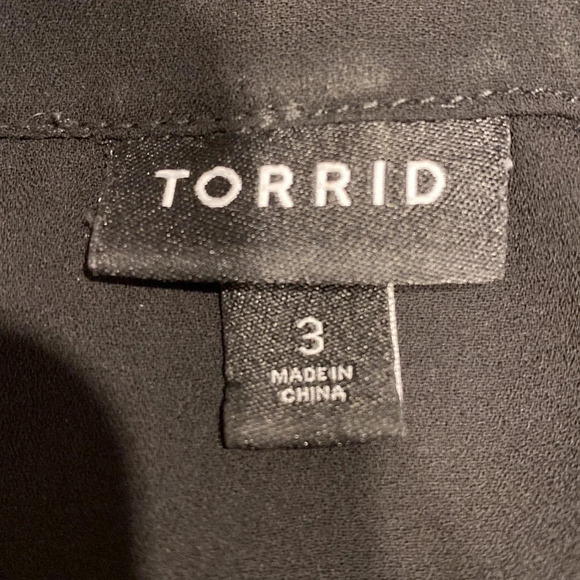 G womens Torrid casual sleeveless half zipper tiger plus size top 3 - Picture 5 of 5